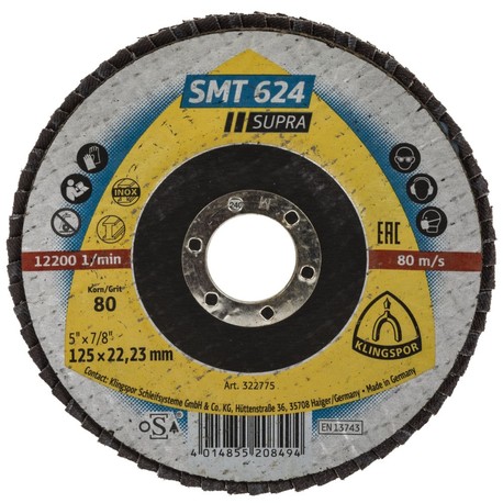 LAMELLILAIKKA 125MM G80 SMT624